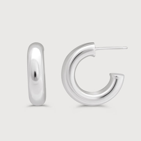 Chunky Hoop Earrings
