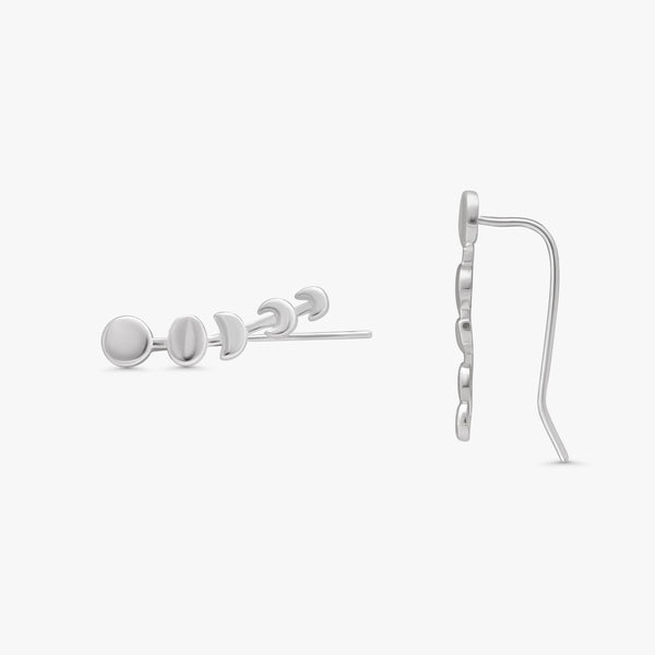 Faye Opal Moon Studs