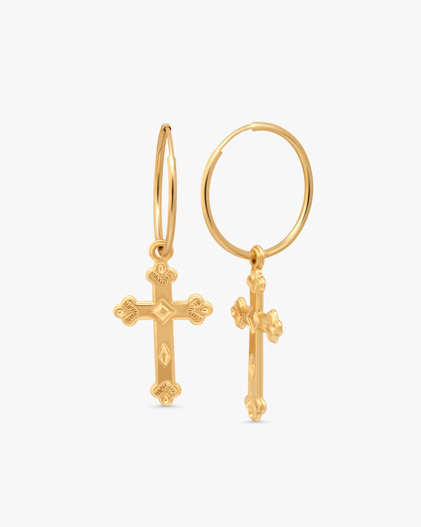 Eden Cross Earrings