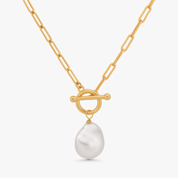 Embla Chunky Pearl Necklace