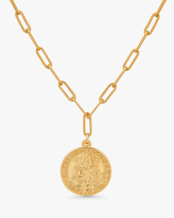 Auri Saint Christopher Necklace