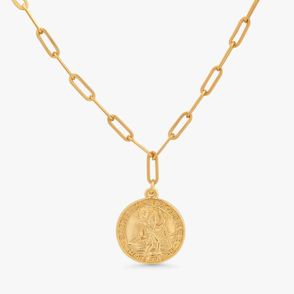 Auri Saint Christopher Necklace