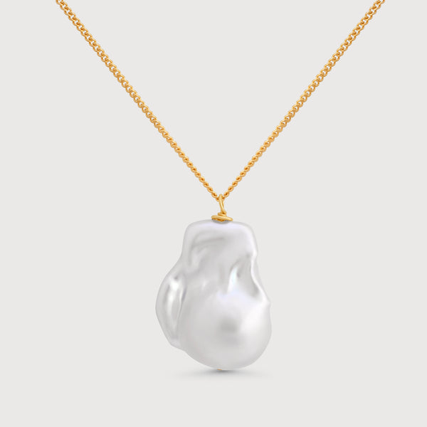 Ella Baroque Pearl Necklace