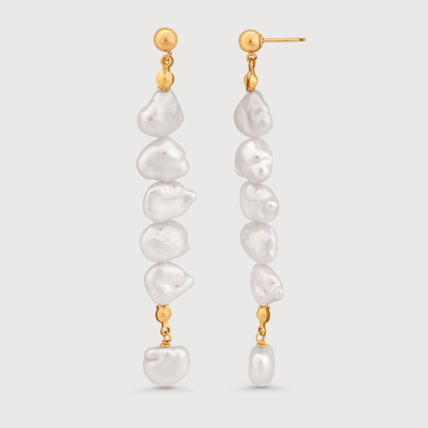 Pearl Drop Niagara Earrings