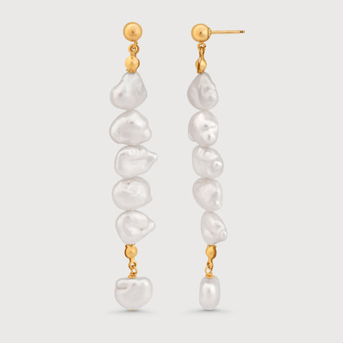 Pearl Drop Niagara Earrings