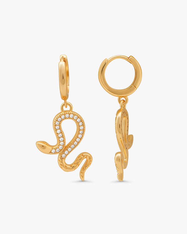 Colette Snake Dangle Earrings