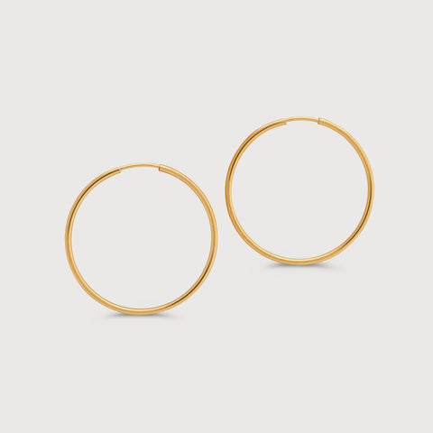 Sleeper Hoop Earrings