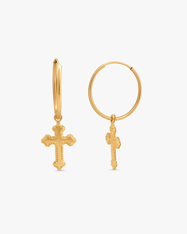Haven Cross Earrings