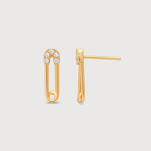 Safety Pin Earrings