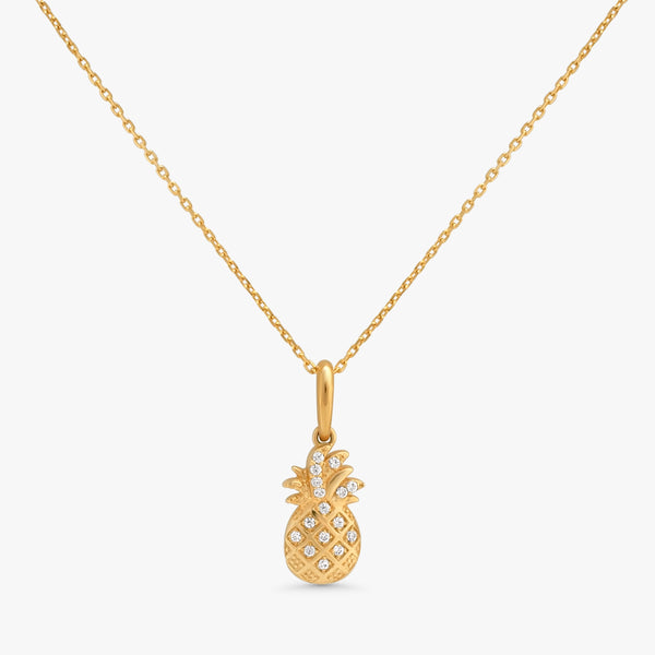 Alba Pineapple Necklace