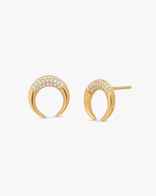 Bravi Double Horn Studs