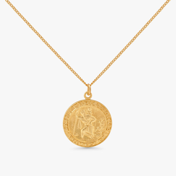 Vela St. Christopher Necklace