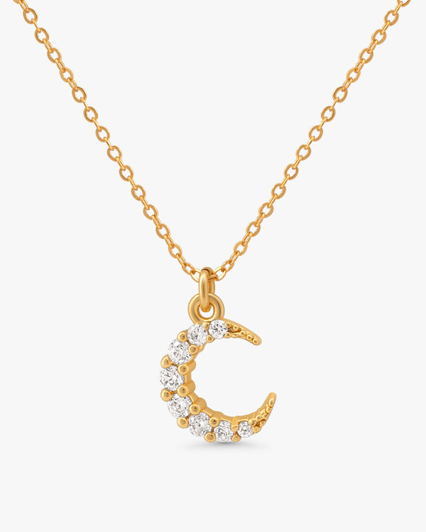 Maja Mini Moon Necklace