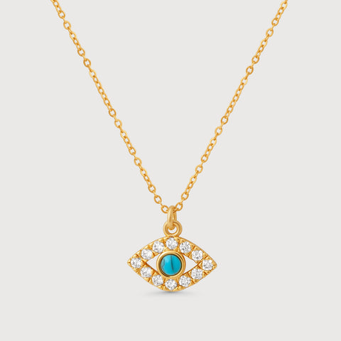Mini Evil Eye Necklace