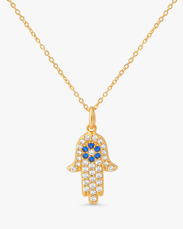 Asha Hamsa Hand Necklace