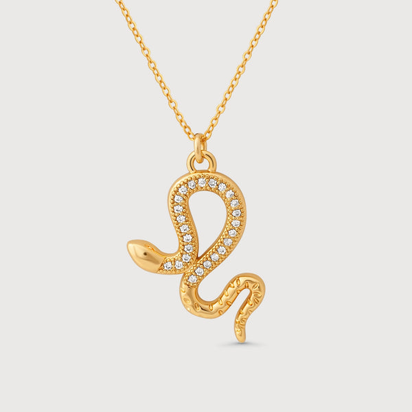Gold Snake Necklace