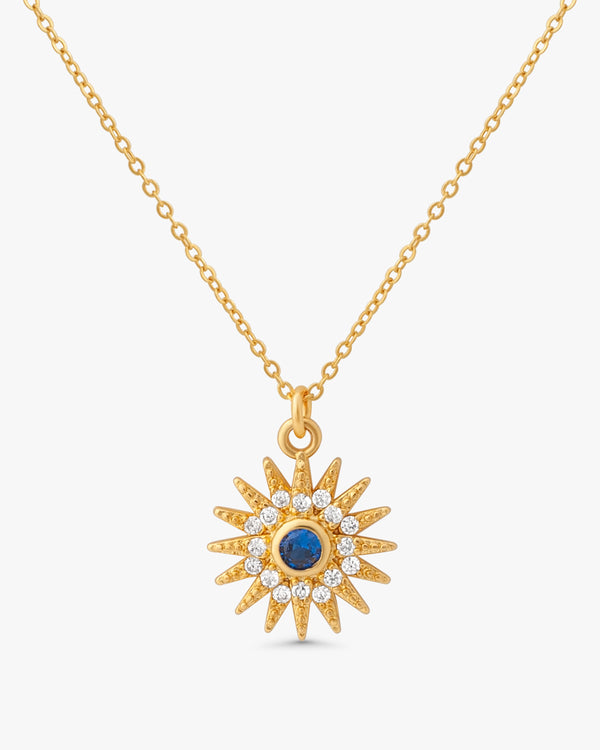 Sunniva Sun Ray & Starburst Necklace