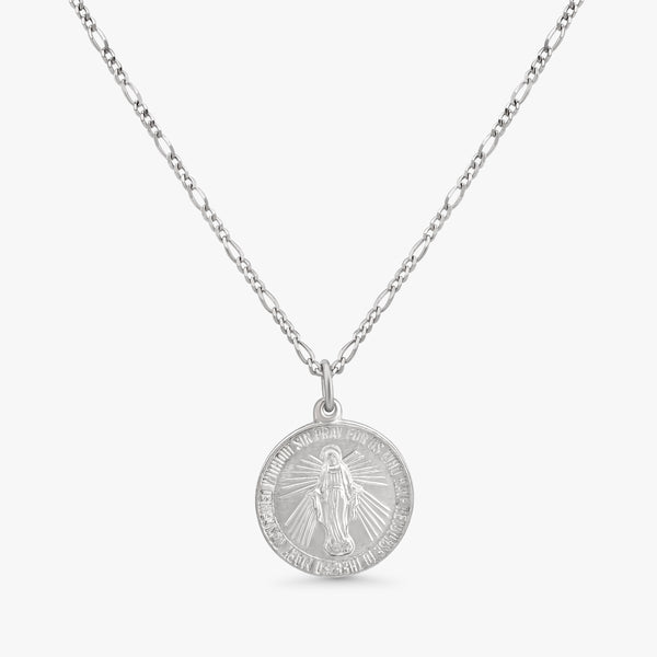 Gioia Mary & Herringbone Necklace Set