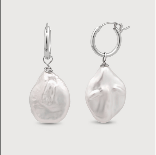 Chunky Pearl Earrings
