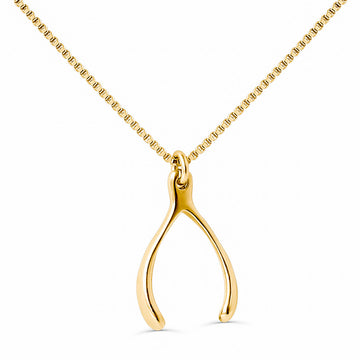 Lucky Wishbone Necklace