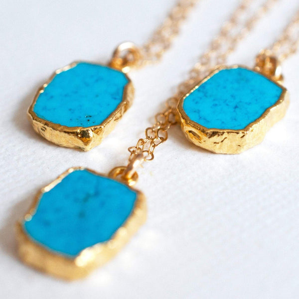 Mohave 3 Trio Turquoise Necklace Set