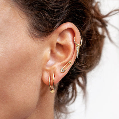 14k Gold Plated Brass