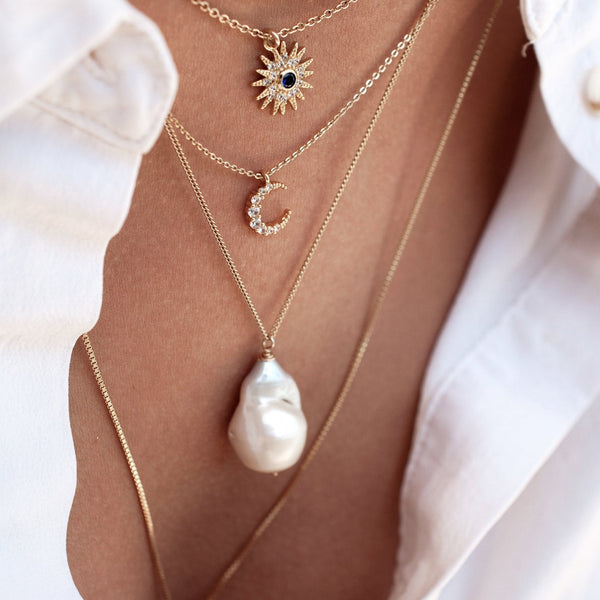 Ella Baroque Pearl Necklace