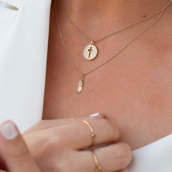 Mini Pineapple Necklace