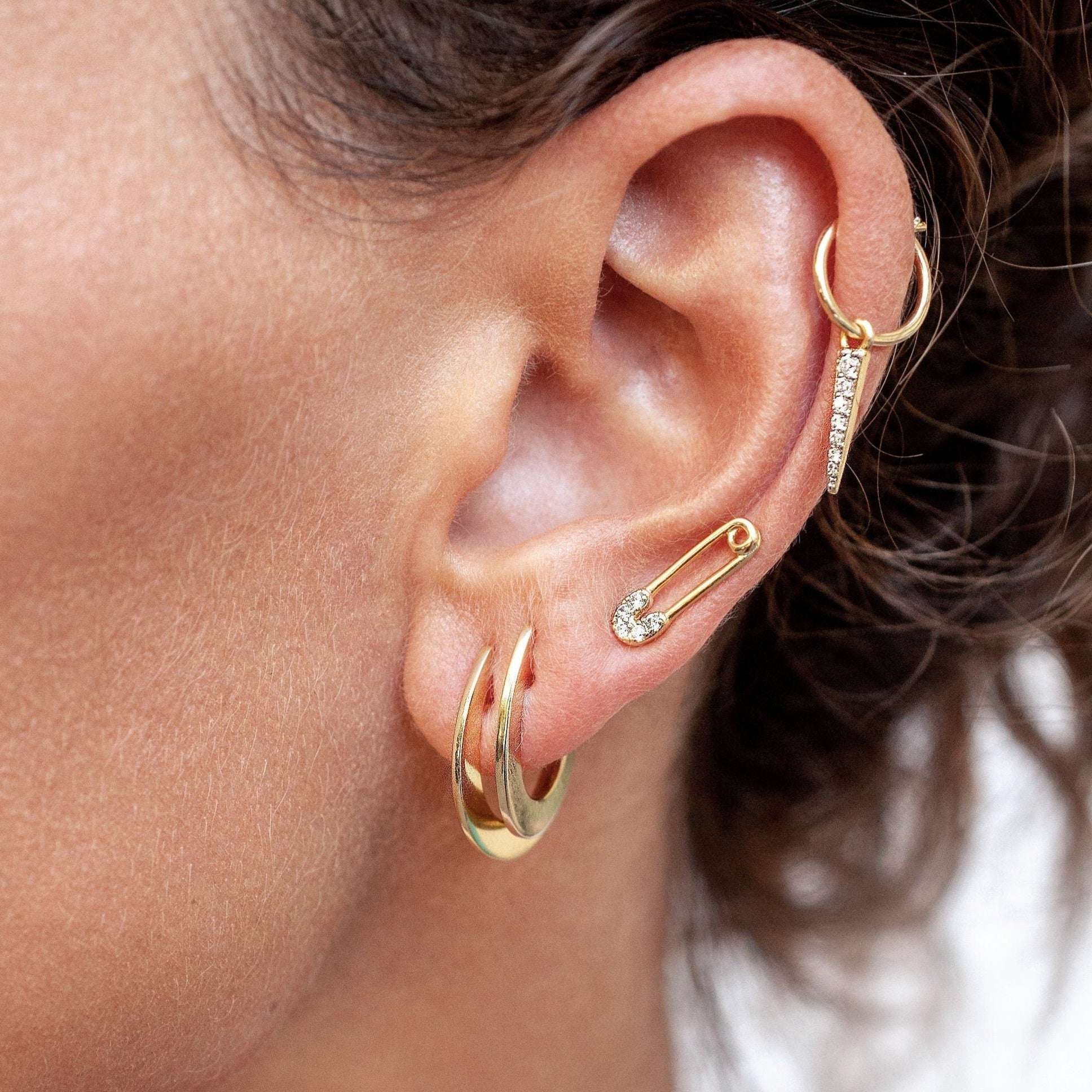 14k Gold Plated Brass